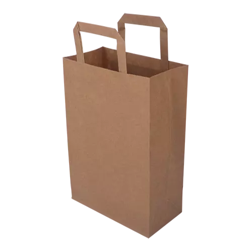 Flat Handle Paper Bags